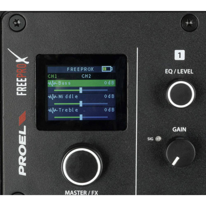 PROEL FREEPRO X enceinte active portable