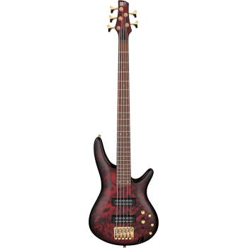 IBANEZ SR305EDXWZM Wine Red Frozen Matte basse electrique 5 cordes