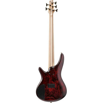IBANEZ SR305EDXWZM Wine Red Frozen Matte basse electrique 5 cordes
