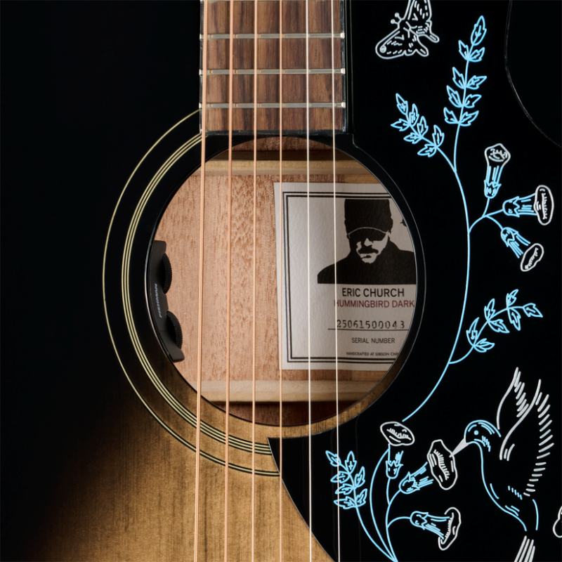 EPIPHONE Eric Church Hummingbird Dark Studio
