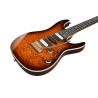 IBANEZ AZ47P1QMDEB Dragon Eye Burst Guitare electrique avec housse