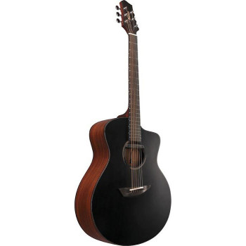 IBANEZ JGM10BSN Black Satin top, Natural High Gloss back and sides Guitare electrique avec valise