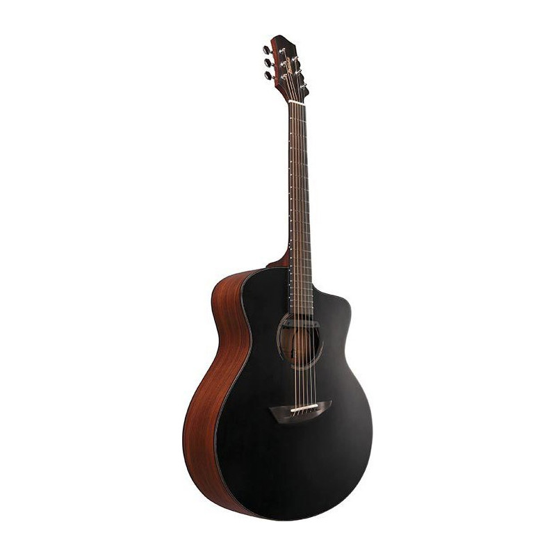 IBANEZ JGM10BSN Black Satin top, Natural High Gloss back and sides Guitare electrique avec valise