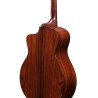 IBANEZ JGM10BSN Black Satin top, Natural High Gloss back and sides Guitare electrique avec valise