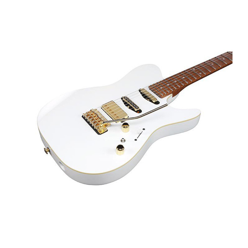 IBANEZ LB1WH White Guitare electrique avec valise