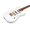 IBANEZ LB1WH White Guitare electrique avec valise