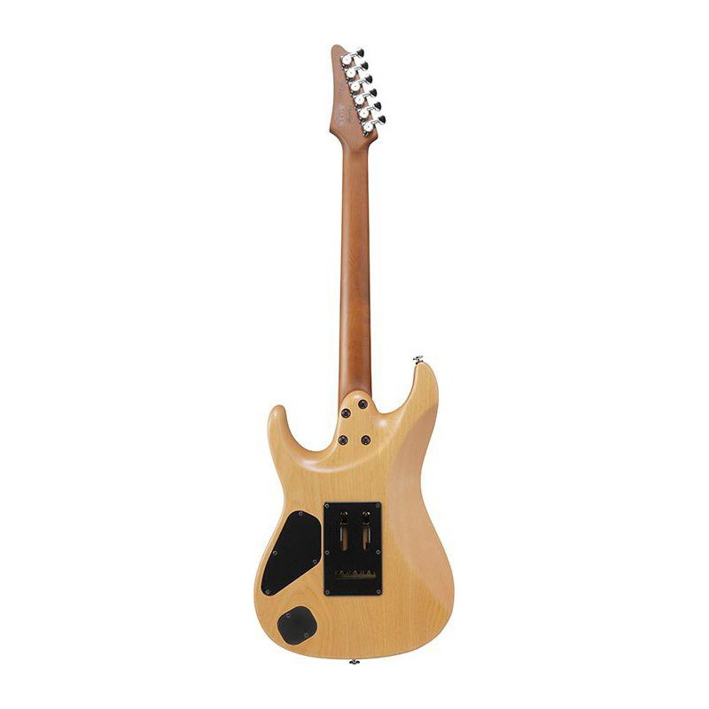 IBANEZ TQM2CUF Charcoal Black Burst Flat Guitare electrique avec valise