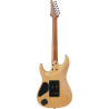 IBANEZ TQM2CUF Charcoal Black Burst Flat Guitare electrique avec valise