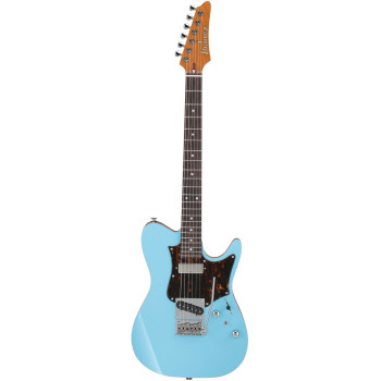 IBANEZ TQMS1CTB Celeste Blue Guitare electrique avec valise
