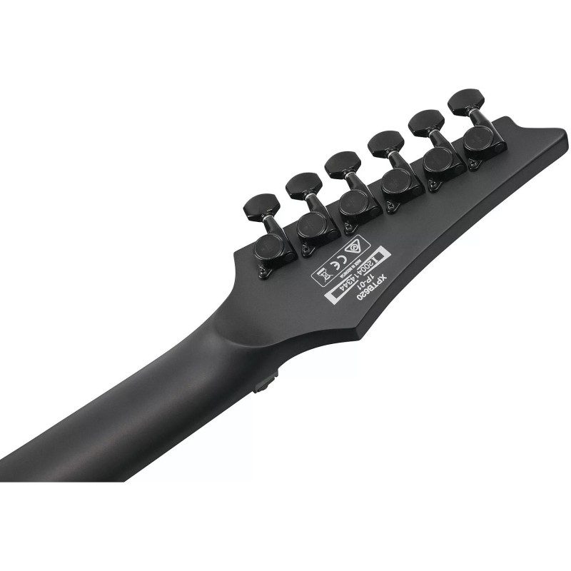 IBANEZ XPTB620BKF Black Flat Guitare electrique avec housse