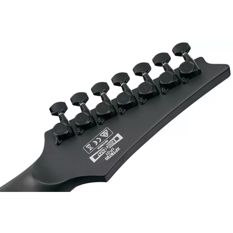 IBANEZ XPTB720BKF Black Flat Guitare electrique avec housse