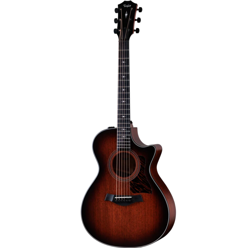 TAYLOR 322ce Tropical Mahogany Top Shaded Edgeburst