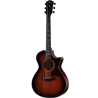 TAYLOR 322ce Tropical Mahogany Top Shaded Edgeburst