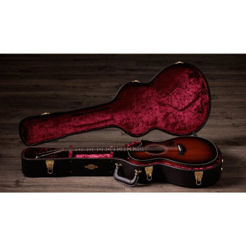 TAYLOR 322ce Tropical Mahogany Top Shaded Edgeburst