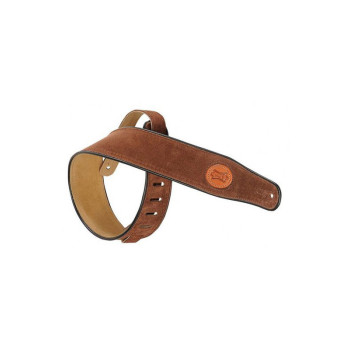 LEVY'S MSS3-BRN 6,4 cm avec rebord noir avec logo Levy's en cuir Brown