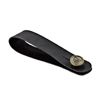 ORTEGA CONNECT-BK attache courroie ortega vegan noir