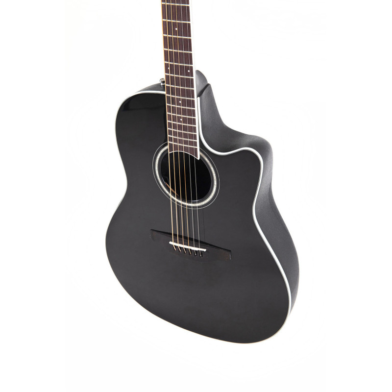 OVATION Guitare électro-acoustique Celebrity CS Standard Mid Cutaway Black