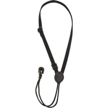 LEVY'S M22-BLK Crochet de rosace pour ukulele en coton Black