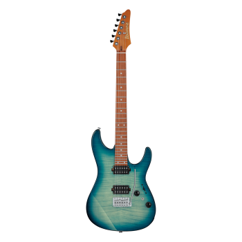 IBANEZ AZ24S1FTXB Transparent Turquoise Burst Guitare electrique