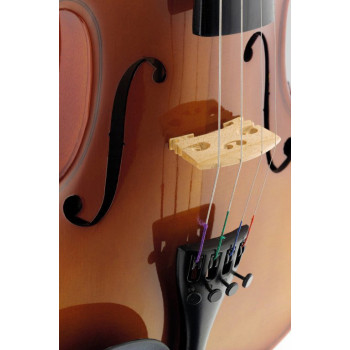 STAGG VN-3/4 violon 3/4 en érable massif avec étui semi-rigide