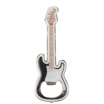 DIVERS Bottle opener with magnet electric (black) guitar