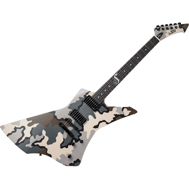 LTD SNAKEBYTE-CAMO guitare électrique signature james hetfield snakebyte camo
