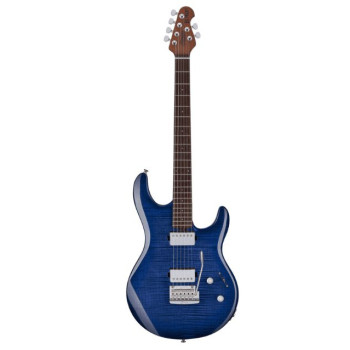STERLING BY MUSIC MAN LK100-BLB Luke - flame maple blueberry burst