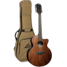 LAG SAUVAGE-J12CE guitare acoustique sauvage jumbo 12 cordes pan coupé électro