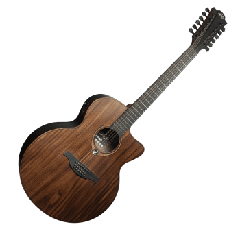 LAG SAUVAGE-J12CE guitare acoustique sauvage jumbo 12 cordes pan coupé électro