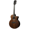 LAG SAUVAGE-J12CE guitare acoustique sauvage jumbo 12 cordes pan coupé électro