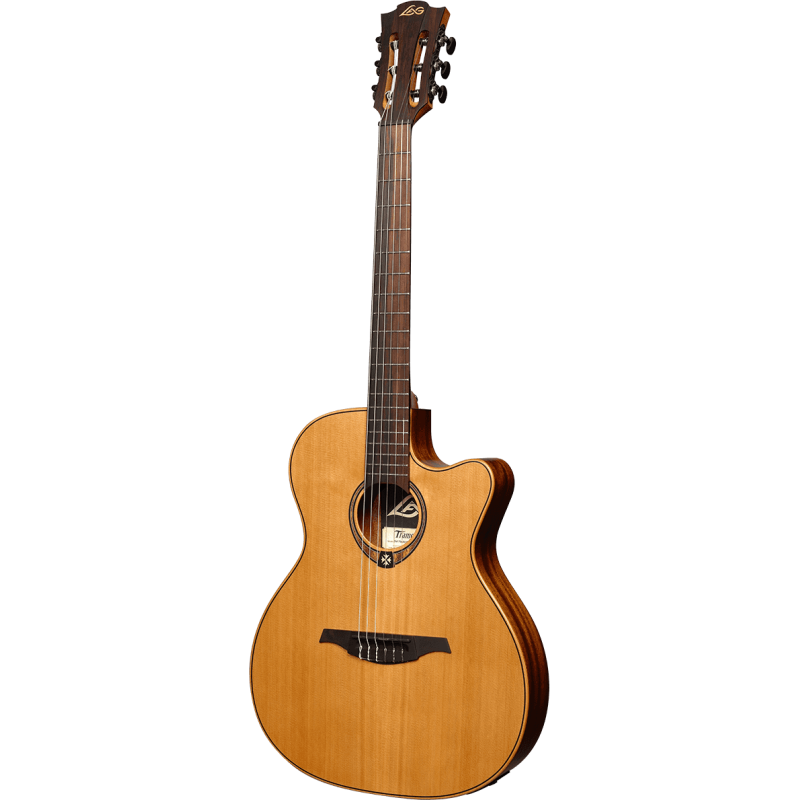 LAG TN170ASCE country auditorium slim cutaway electro