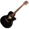 LAG T118ACE-BLK auditorium cutaway electro black