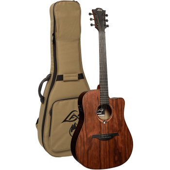 LAG SAUVAGE-DCE guitare acoustique sauvage dreadnought pan coupé électro