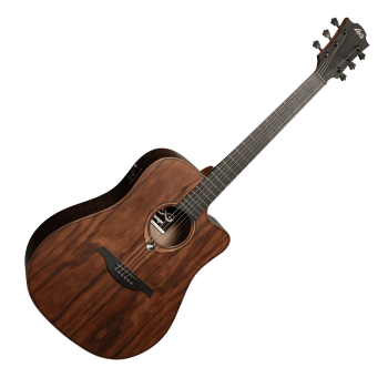 LAG SAUVAGE-DCE guitare acoustique sauvage dreadnought pan coupé électro