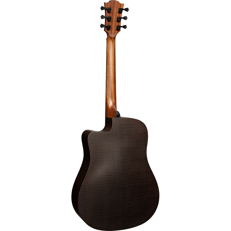 LAG SAUVAGE-DCE guitare acoustique sauvage dreadnought pan coupé électro