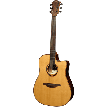 LAG T118DCE dreadnought cutaway electro