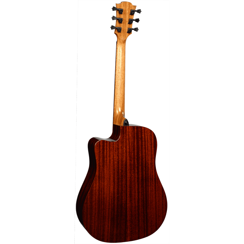 LAG T118DCE dreadnought cutaway electro