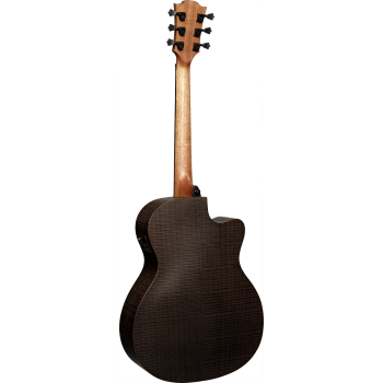 LAG SAUVAGE-L-ACE guitare acoustique sauvage auditorium pan coupé électro gaucher