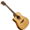 LAG TL118DCE lefty dreadnought cutaway electro