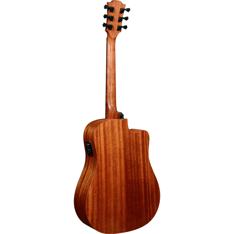 LAG TL118DCE lefty dreadnought cutaway electro
