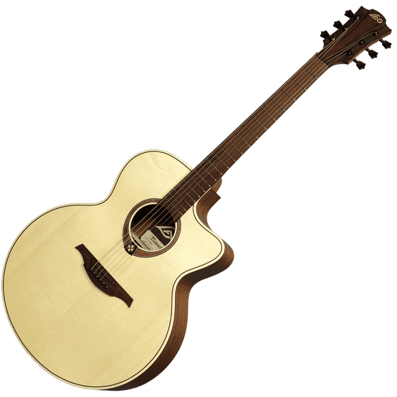 LAG T177JCE tramontane jumbo electro-acoustique