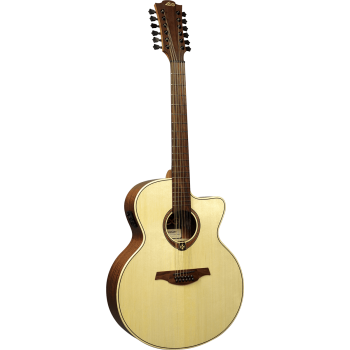 LAG T177J12CE tramontane jumbo 12 cordes electro-acoustique