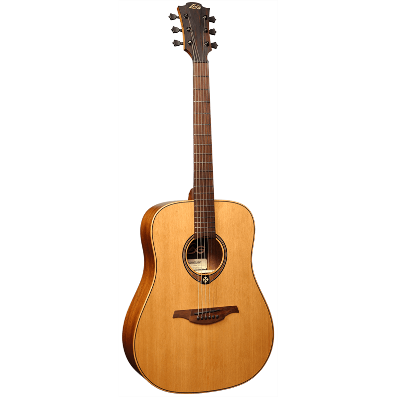 LAG T170D tramontane dreadnought red cedar - khaya