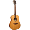LAG T170D tramontane dreadnought red cedar - khaya