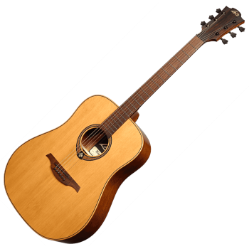 LAG T170D tramontane dreadnought red cedar - khaya