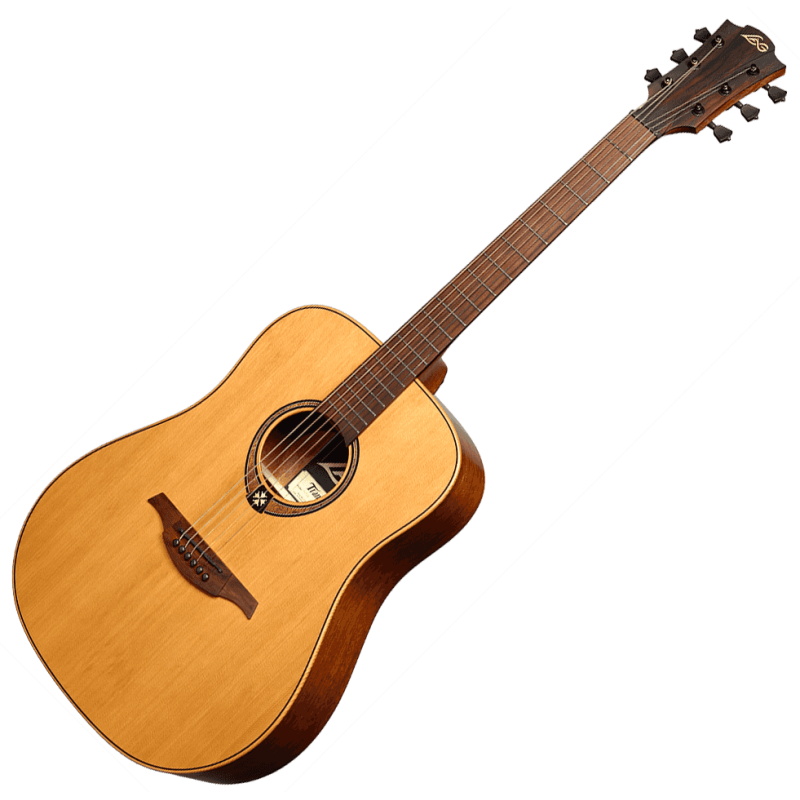 LAG T170D tramontane dreadnought red cedar - khaya