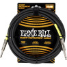 ERNIE BALL 6473 cables instrument classic silent jack/jack 6m noir