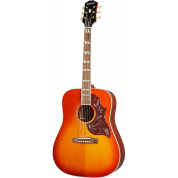 EPIPHONE Hummingbird All Solid Wood Fishman Sonitone Aged Cherry Sunburst