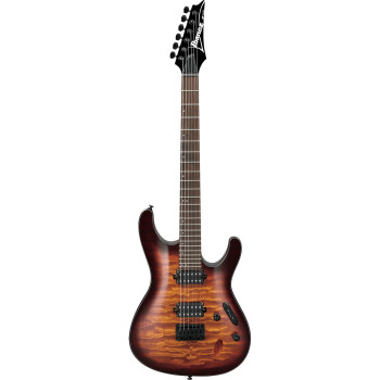 IBANEZ S621QMDEB Dragon Eye Burst Guitare electrique