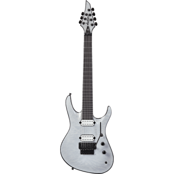 JACKSON USA Signature Chris Broderick Soloist 7 touche ebene Transparent White